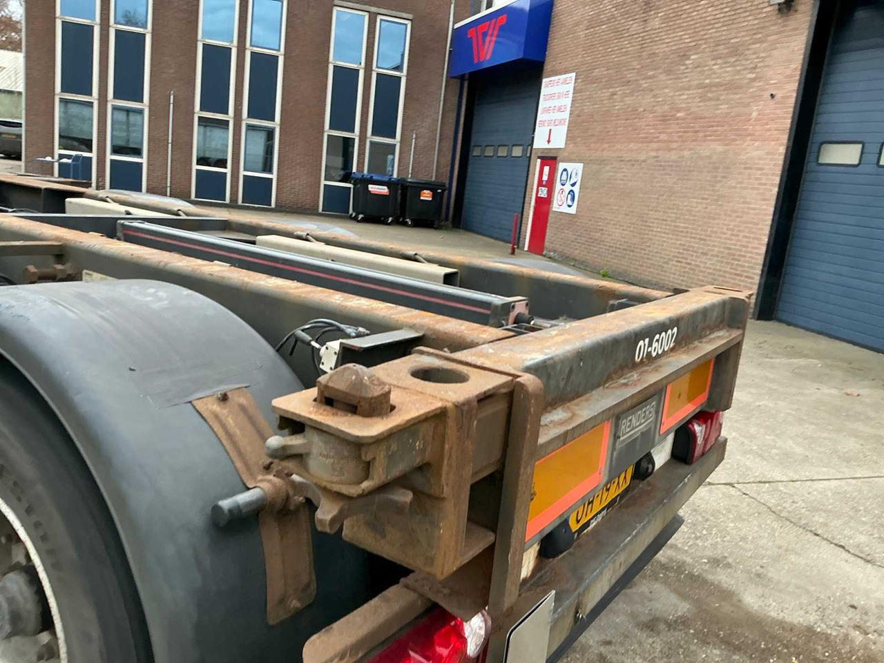 Semi-remorque 2005 RENDERS ROC 12 27CC CONTAINER CHASSIS SEMI-TRAILER: photos 12