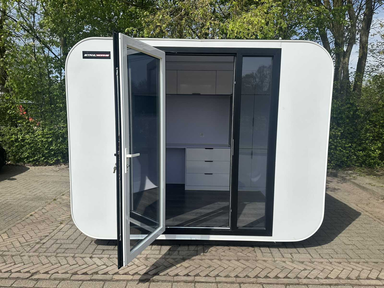 Stahlworks Eco 3000 Wit - Conteneur comme habitat: photos 3 Stahlworks Eco 3000 Wit - Conteneur comme habitat: photos 3