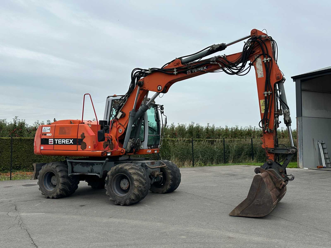 Terex TW150 - Pelle sur pneus: photos 3 Terex TW150 - Pelle sur pneus: photos 3