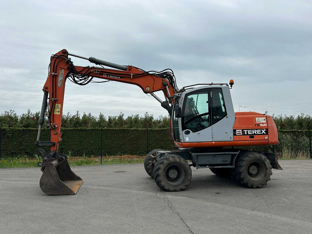 Terex TW150 - Pelle sur pneus: photos 4 Terex TW150 - Pelle sur pneus: photos 4