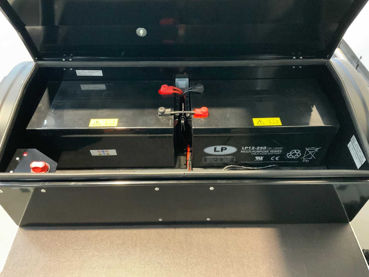 Matériel de chantier, Remorque Viplex tekstkar P8 ledscherm op aanhangwagen: photos 9