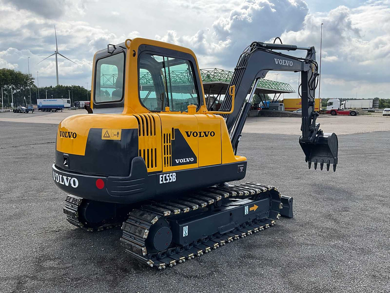 Volvo EC55B - Pelle sur chenille: photos 5 Volvo EC55B - Pelle sur chenille: photos 5