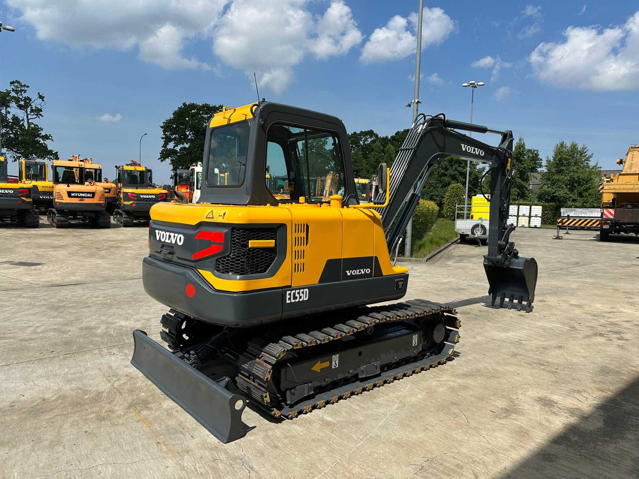 Volvo EC55D - Pelle sur chenille: photos 4 Volvo EC55D - Pelle sur chenille: photos 4