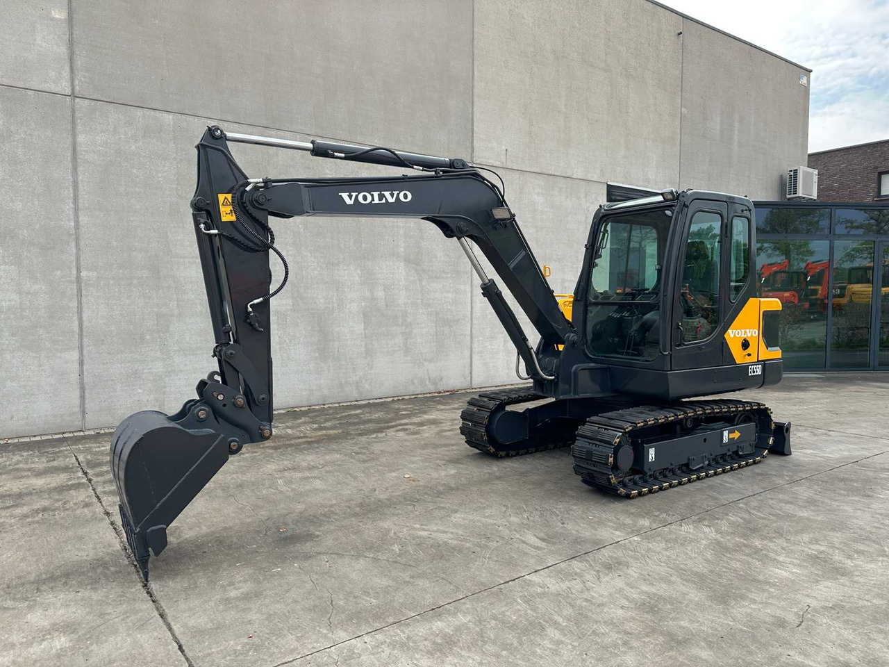 Volvo EC55D - Pelle sur chenille: photos 1 Volvo EC55D - Pelle sur chenille: photos 1