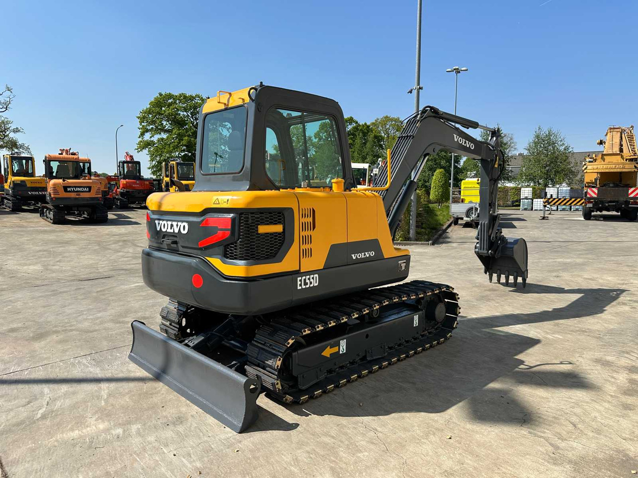 Volvo EC55D - Pelle sur chenille: photos 4 Volvo EC55D - Pelle sur chenille: photos 4