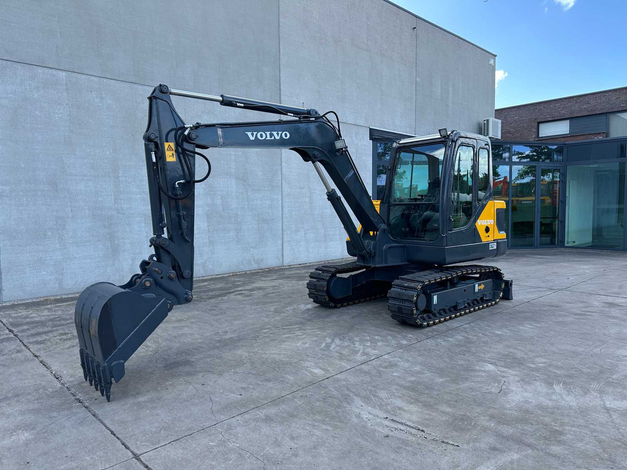 Volvo EC55D - Pelle sur chenille: photos 1 Volvo EC55D - Pelle sur chenille: photos 1