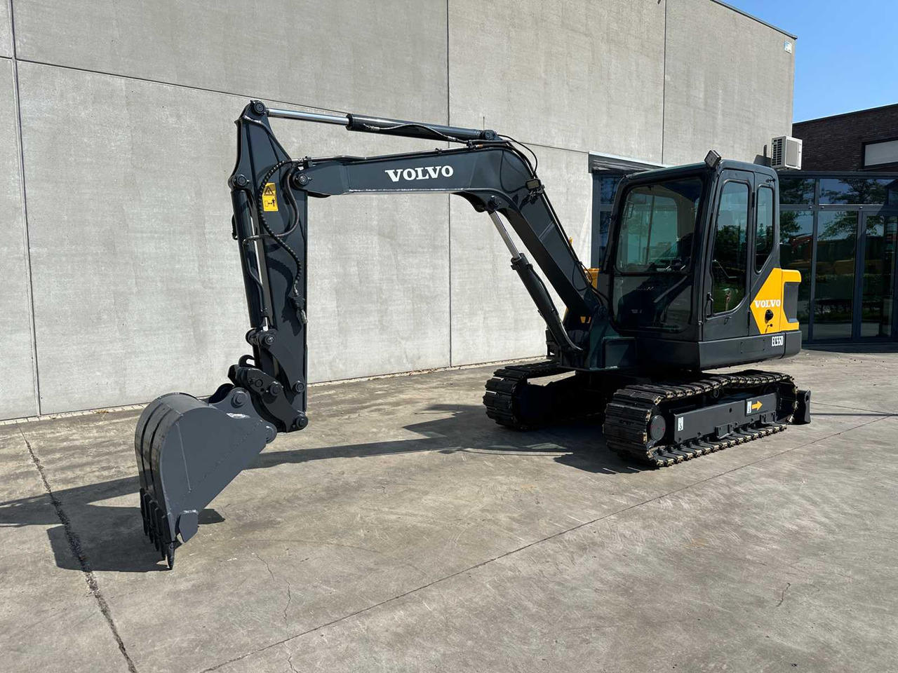Volvo EC55D - Pelle sur chenille: photos 1 Volvo EC55D - Pelle sur chenille: photos 1