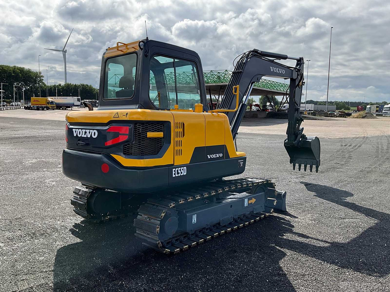 Volvo EC55D - Pelle sur chenille: photos 5 Volvo EC55D - Pelle sur chenille: photos 5