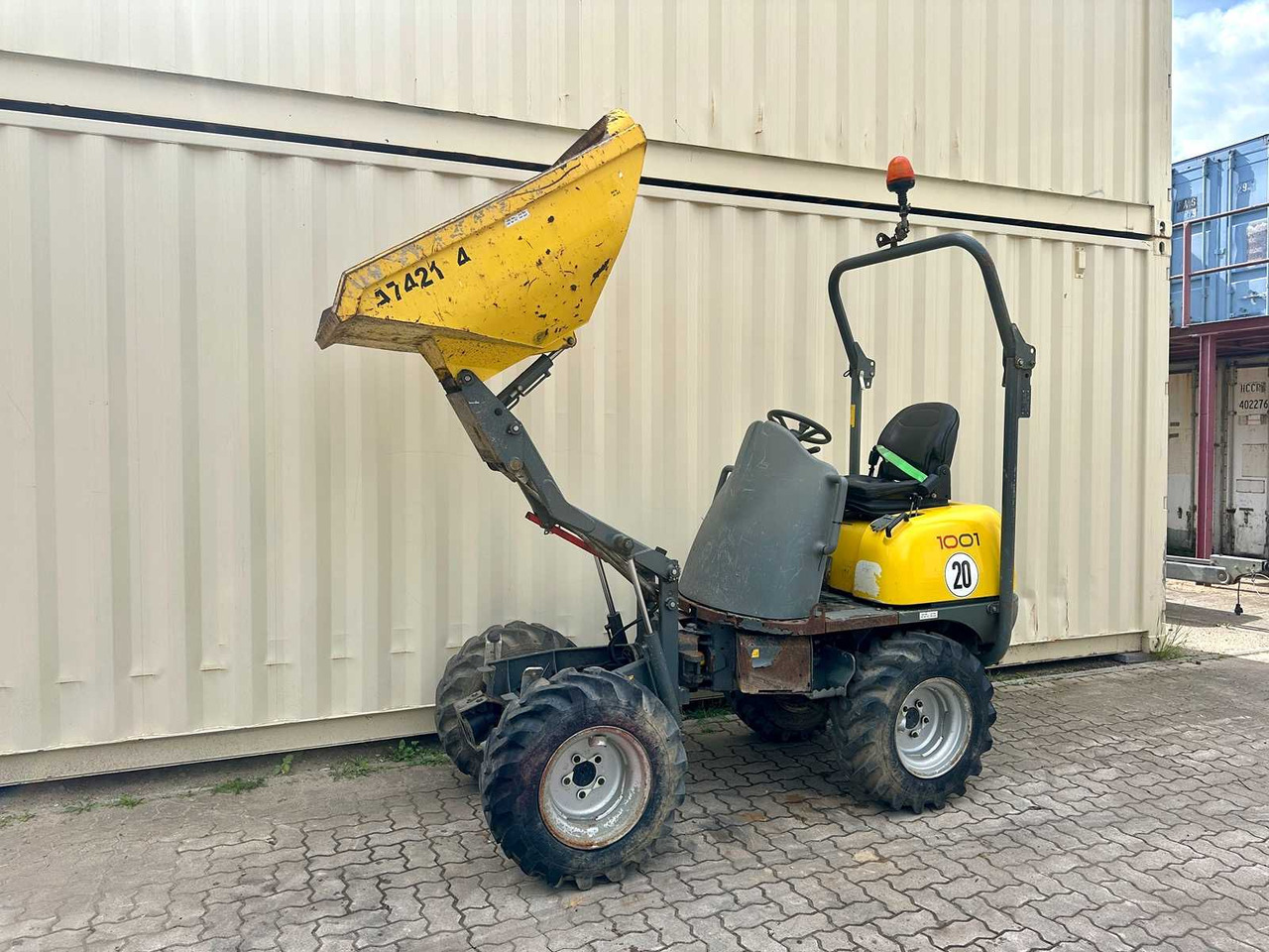 Wacker Neuson 1001 Hochkipper - Tombereau: photos 1 Wacker Neuson 1001 Hochkipper - Tombereau: photos 1