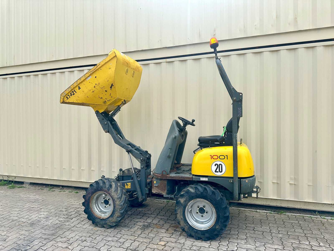 Wacker Neuson 1001 Hochkipper - Tombereau: photos 2 Wacker Neuson 1001 Hochkipper - Tombereau: photos 2