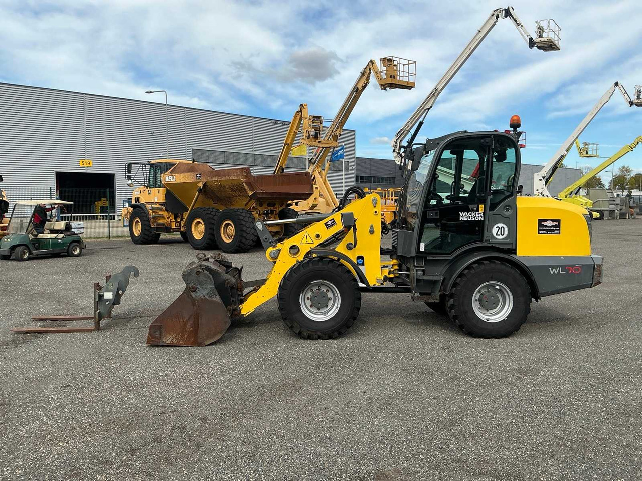 Wacker-Neuson WL70 - Chargeuse sur pneus: photos 1 Wacker-Neuson WL70 - Chargeuse sur pneus: photos 1
