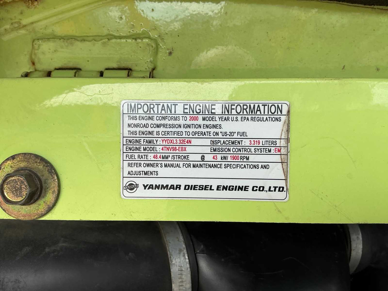 Yanmar BT-3 - Pelle sur chenille: photos 3 Yanmar BT-3 - Pelle sur chenille: photos 3