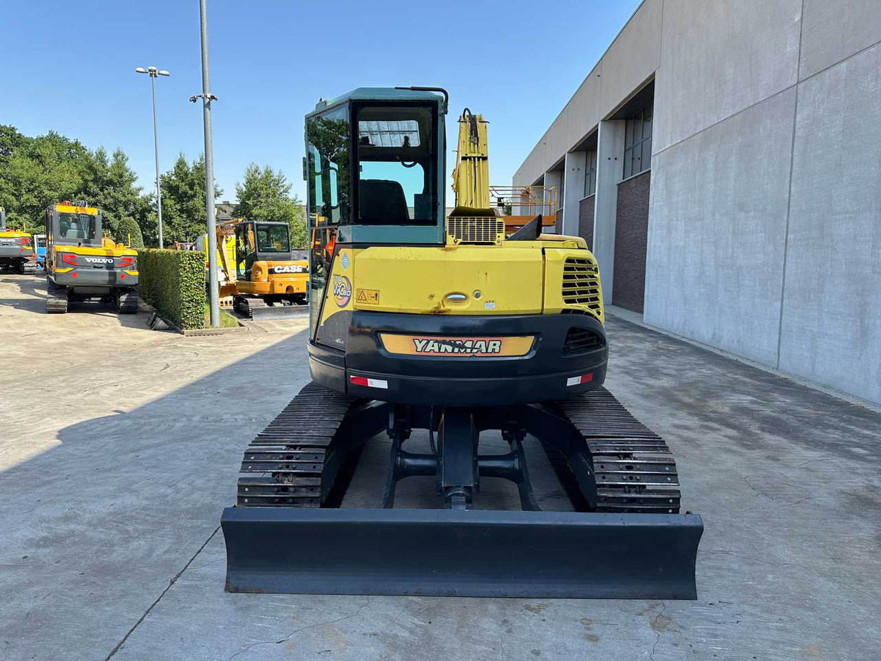 Yanmar VIO80 - Pelle sur chenille: photos 5 Yanmar VIO80 - Pelle sur chenille: photos 5
