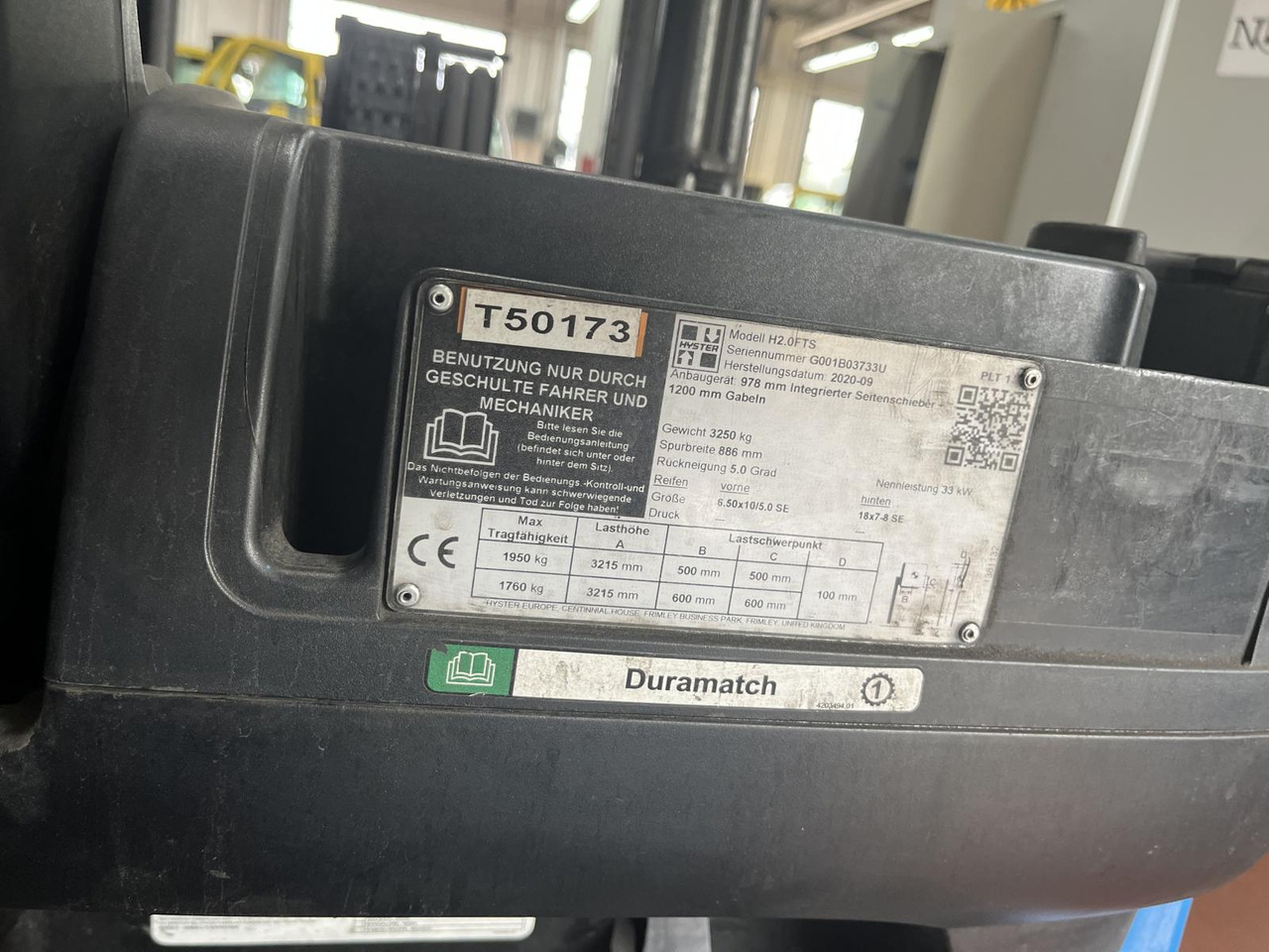 Hyster H2.0FTS - Chariot élévateur à gaz: photos 3 Hyster H2.0FTS - Chariot élévateur à gaz: photos 3