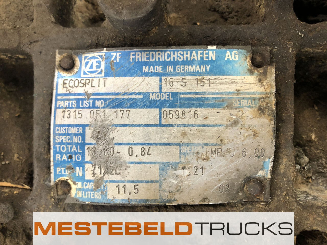 Terberg Versn bak 16S151 OD - Pièces de rechange pour Camion: photos 5 Terberg Versn bak 16S151 OD - Pièces de rechange pour Camion: photos 5
