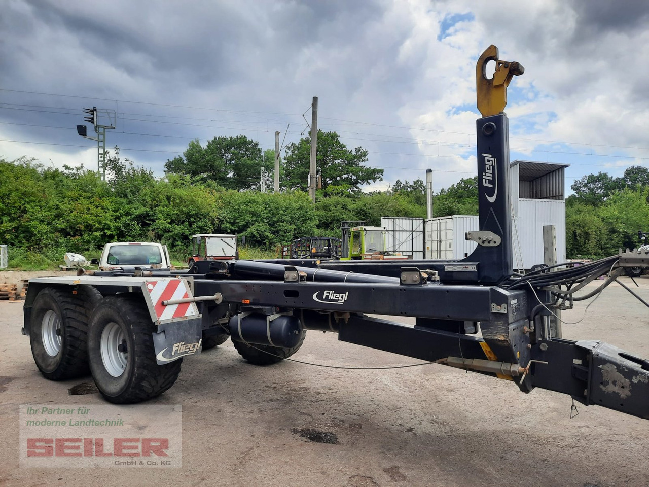 Fliegl HKL 22 Tandem - Remorque ampliroll/ Multibenne: photos 2 Fliegl HKL 22 Tandem - Remorque ampliroll/ Multibenne: photos 2