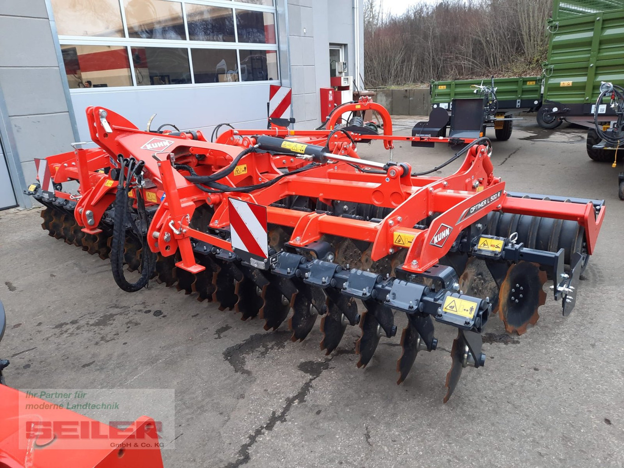 Cover crop neuf Kuhn Optimer L 500 R T-Liner: photos 1