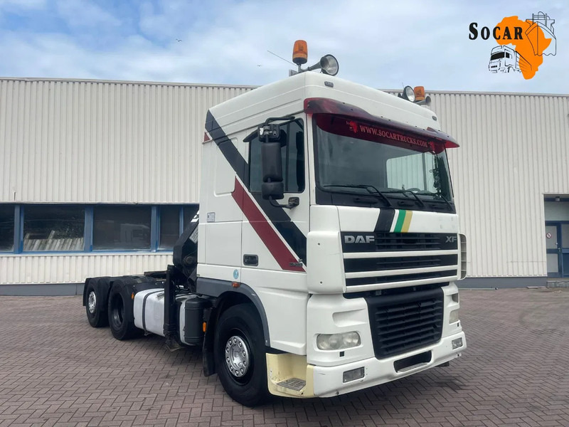 DAF XF 95.380 6X2 Manual-Gear 15T Crane Euro 4 - Tracteur routier: photos 1 DAF XF 95.380 6X2 Manual-Gear 15T Crane Euro 4 - Tracteur routier: photos 1