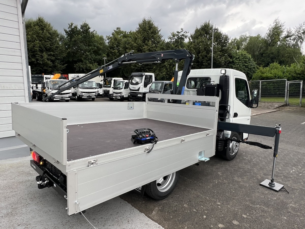 Utilitaire plateau neuf FUSO 3S15 Alu Pritsche 2.80m Ladekran: photos 13