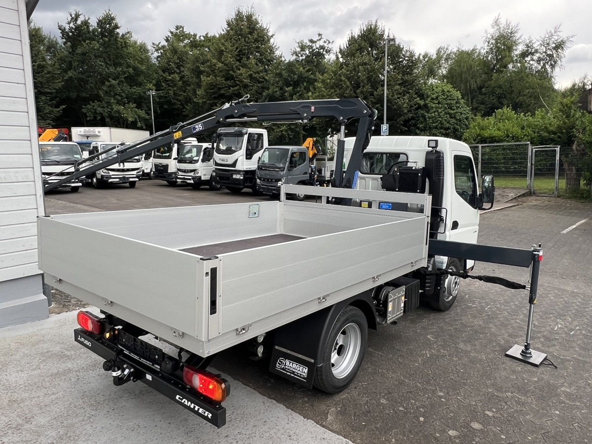 Utilitaire plateau neuf FUSO 3S15 Alu Pritsche 2.80m Ladekran: photos 10
