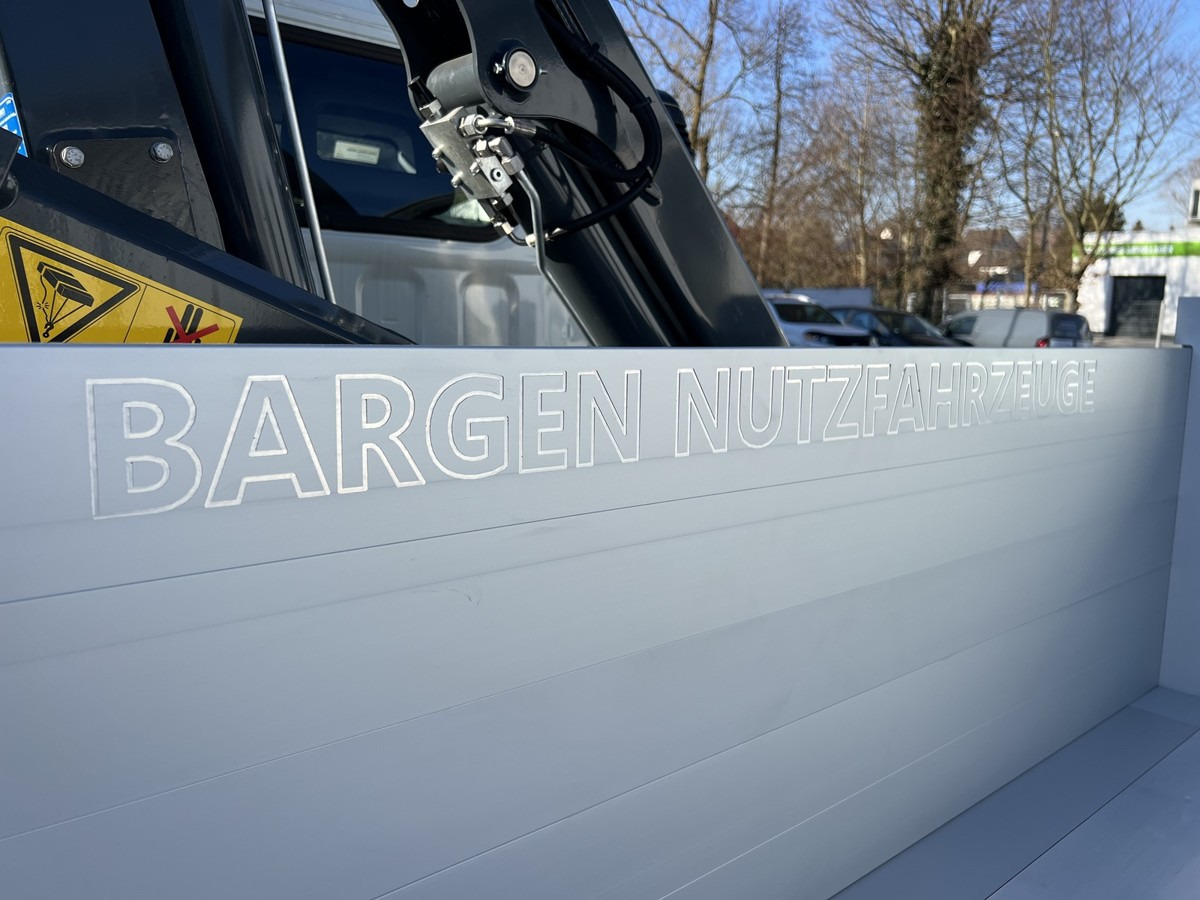 Utilitaire benne neuf FUSO 3S15 Alukipper mit Ladekran 3 x hydr.: photos 13