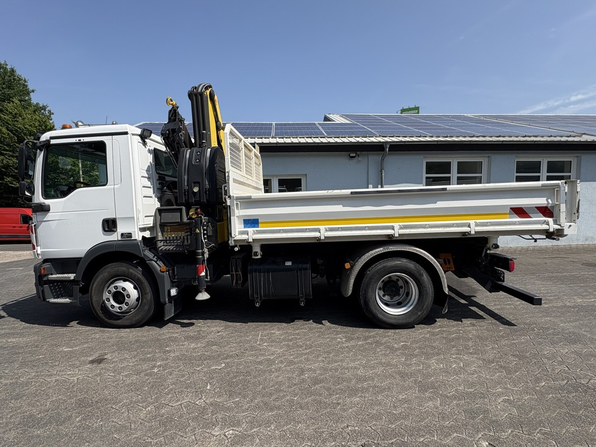 MAN TGM 15.290 BL 3-Seiten Kipper Kran (Funk) sofort - Camion benne, Camion grue: photos 2 MAN TGM 15.290 BL 3-Seiten Kipper Kran (Funk) sofort - Camion benne, Camion grue: photos 2