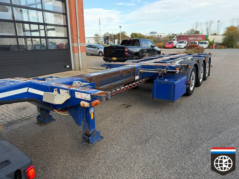 D-Tec FLEXITRAILER Multi - 2x 20-30-40-45 HC / 2x LIFT AXLE - Semi-remorque porte-conteneur/ Caisse mobile: photos 4 D-Tec FLEXITRAILER Multi - 2x 20-30-40-45 HC / 2x LIFT AXLE - Semi-remorque porte-conteneur/ Caisse mobile: photos 4