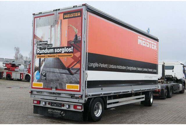 Dünschede PA 18/7, Jumbo, Bordwände, Alu-Felgen - Remorque rideaux coulissants: photos 4 Dünschede PA 18/7, Jumbo, Bordwände, Alu-Felgen - Remorque rideaux coulissants: photos 4