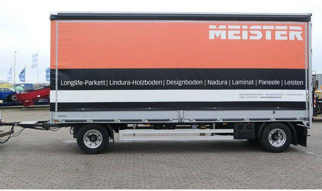 Dünschede PA 18/7, Jumbo, Bordwände, Alu-Felgen - Remorque rideaux coulissants: photos 3 Dünschede PA 18/7, Jumbo, Bordwände, Alu-Felgen - Remorque rideaux coulissants: photos 3