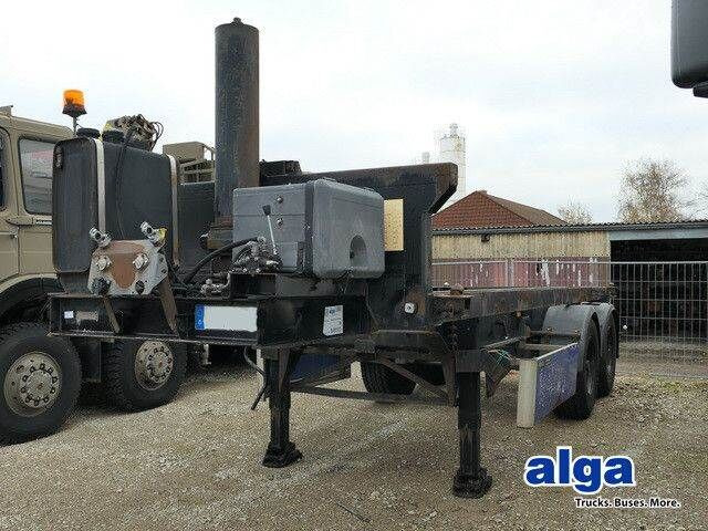 Fischer NWK 26, Kippchassis, 1x20 Fuß Container - Semi-remorque surbaissé: photos 1 Fischer NWK 26, Kippchassis, 1x20 Fuß Container - Semi-remorque surbaissé: photos 1