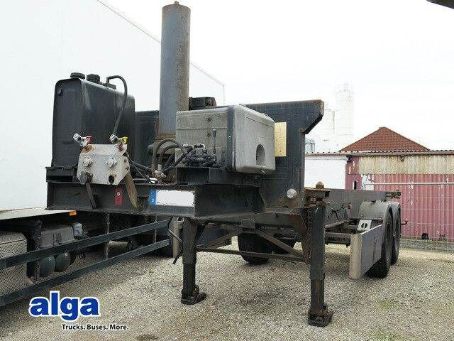Fischer NWK26, Kippchassis, 20 Fuß Container,BPW - Semi-remorque surbaissé: photos 1 Fischer NWK26, Kippchassis, 20 Fuß Container,BPW - Semi-remorque surbaissé: photos 1