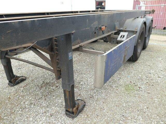 Fischer NWK26, Kippchassis, 20 Fuß Container,BPW - Semi-remorque surbaissé: photos 4 Fischer NWK26, Kippchassis, 20 Fuß Container,BPW - Semi-remorque surbaissé: photos 4
