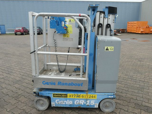 Genie CR 15, Scherenbühne, 6,5mtr. Arbeitshöhe,Elektr. - Nacelle à mât vertical: photos 4 Genie CR 15, Scherenbühne, 6,5mtr. Arbeitshöhe,Elektr. - Nacelle à mât vertical: photos 4