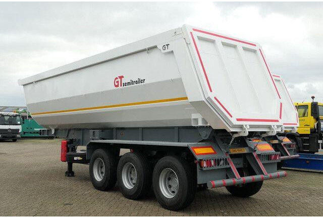 Hardox, 42m³, gr. Achsen, Ideal für Export - Semi-remorque benne: photos 4 Hardox, 42m³, gr. Achsen, Ideal für Export - Semi-remorque benne: photos 4