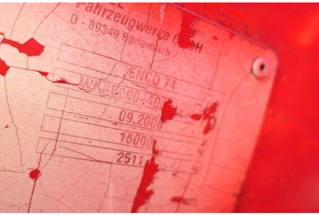 Châssis cabine Kögel ENCO 74, Wechselbrücke, BDF, Edscha: photos 6