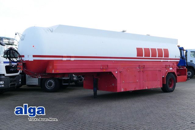 Lindner & Fischer, 23.550ltr., 3 Kammern, BPW - Semi-remorque citerne: photos 1 Lindner & Fischer, 23.550ltr., 3 Kammern, BPW - Semi-remorque citerne: photos 1