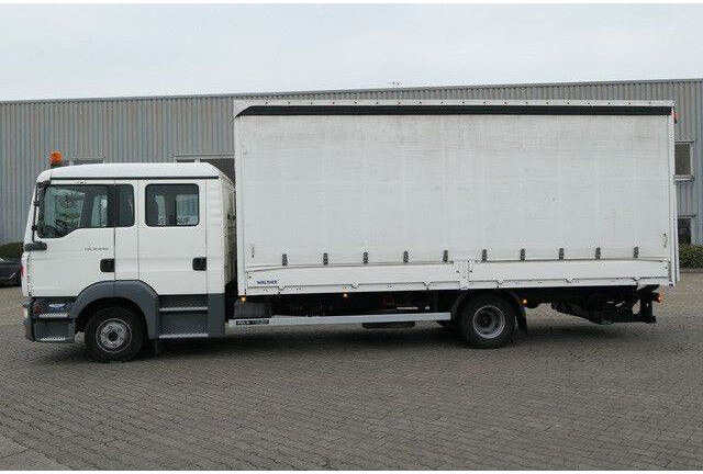 MAN 12.240 TGL, DOKA, LBW, AHK, Klima, 6 Sitze - Camion à rideaux coulissants: photos 2 MAN 12.240 TGL, DOKA, LBW, AHK, Klima, 6 Sitze - Camion à rideaux coulissants: photos 2