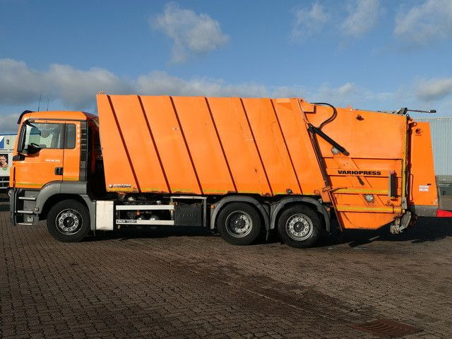 Benne à ordures ménagères MAN 26.320 TGS BL 6x2, Faun, Vario Press, Zöller: photos 10