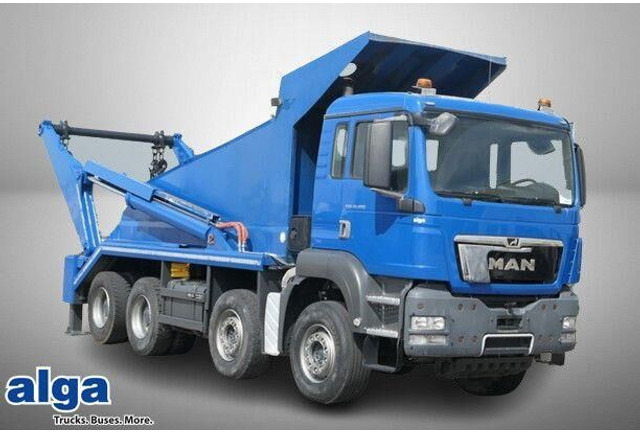 MAN 41.480 TGS 8x4, gr. Federpaket, 37tkm, 4-Achser - Camion - système de câble: photos 1 MAN 41.480 TGS 8x4, gr. Federpaket, 37tkm, 4-Achser - Camion - système de câble: photos 1
