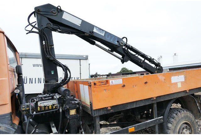 MAN 9.150 4x4, Allrad, Hiab 071 AW, Einzelbereifung - Camion plateau: photos 3 MAN 9.150 4x4, Allrad, Hiab 071 AW, Einzelbereifung - Camion plateau: photos 3