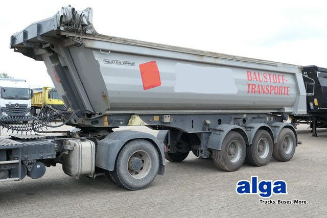 Meiller MHKS 44/3, Stahl, 26m³, Schiebe-Verdeck, 2x Lift - Semi-remorque benne: photos 1 Meiller MHKS 44/3, Stahl, 26m³, Schiebe-Verdeck, 2x Lift - Semi-remorque benne: photos 1