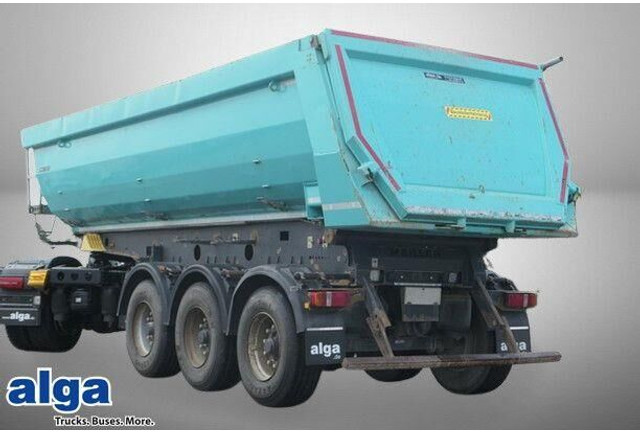 Meiller MHPS 12/27 NOSS1, Stahl, 26m³, BPW, Luft-Lift - Semi-remorque benne: photos 1 Meiller MHPS 12/27 NOSS1, Stahl, 26m³, BPW, Luft-Lift - Semi-remorque benne: photos 1