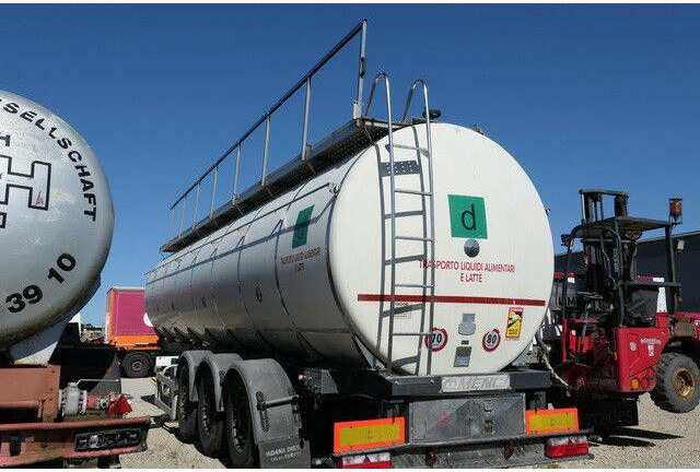 Menci SA 105, Lebensmittel, 32m³, Iso, Spülleitung - Semi-remorque citerne: photos 4 Menci SA 105, Lebensmittel, 32m³, Iso, Spülleitung - Semi-remorque citerne: photos 4