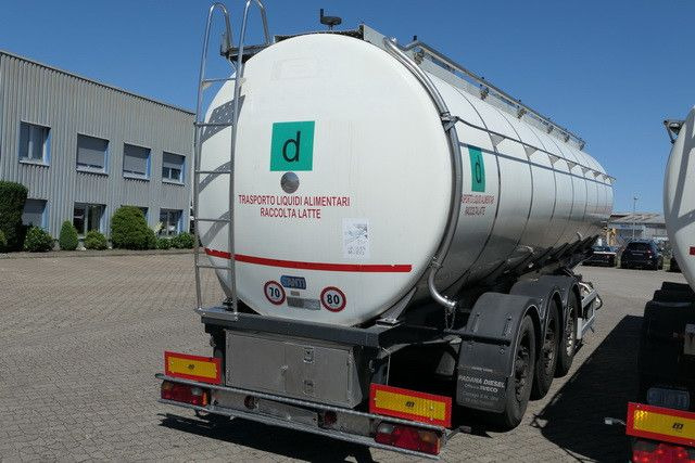 Menci SA 105/Lebensmittel Tank 32 cbm./Liftachse - Semi-remorque citerne: photos 4 Menci SA 105/Lebensmittel Tank 32 cbm./Liftachse - Semi-remorque citerne: photos 4