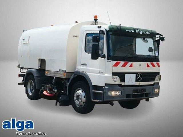 Mercedes-Benz 1518 LKO Atego 4x2, Kobit-Aufbau, 8m³,Wassertank - Balayeuse de voirie: photos 1 Mercedes-Benz 1518 LKO Atego 4x2, Kobit-Aufbau, 8m³,Wassertank - Balayeuse de voirie: photos 1