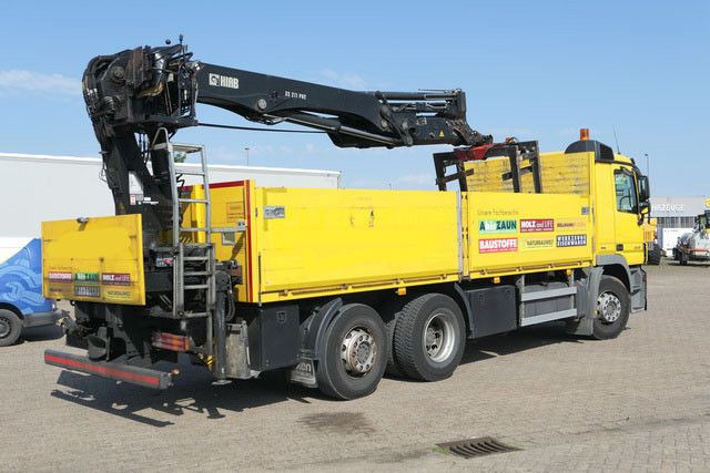 Mercedes-Benz 2536 Actros/MP3/HIAB 211DL/AHK/Klima - Camion plateau, Camion grue: photos 5 Mercedes-Benz 2536 Actros/MP3/HIAB 211DL/AHK/Klima - Camion plateau, Camion grue: photos 5