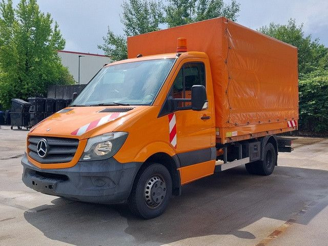 Mercedes-Benz 516 CDI Sprinter 4x2, Klima, AHK, Autom.,3. Sitz - Utilitaire benne: photos 3 Mercedes-Benz 516 CDI Sprinter 4x2, Klima, AHK, Autom.,3. Sitz - Utilitaire benne: photos 3