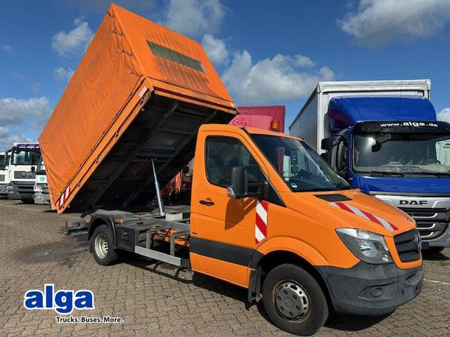 Mercedes-Benz 516 CDI Sprinter 4x2, Klima, AHK, Autom.,3. Sitz - Utilitaire benne: photos 1 Mercedes-Benz 516 CDI Sprinter 4x2, Klima, AHK, Autom.,3. Sitz - Utilitaire benne: photos 1