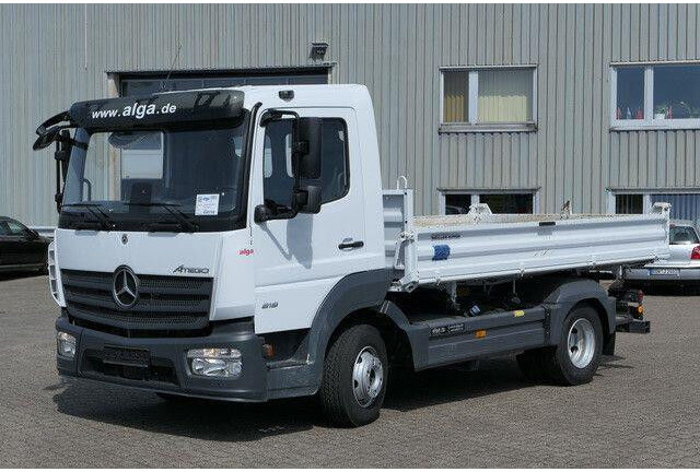 Mercedes-Benz 818 K Atego 4x2, Meiller, 19tkm, 2x AHK, Klima - Camion benne: photos 4 Mercedes-Benz 818 K Atego 4x2, Meiller, 19tkm, 2x AHK, Klima - Camion benne: photos 4