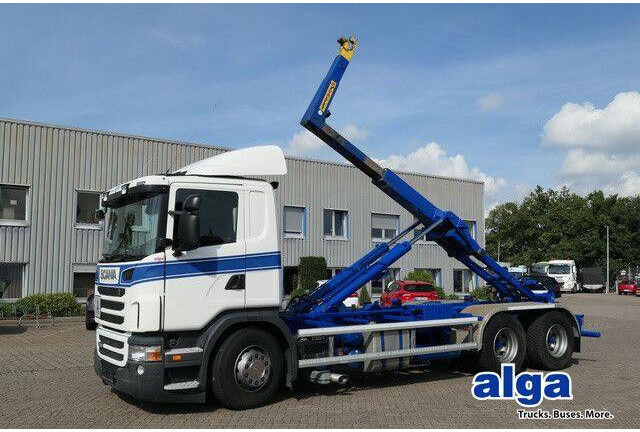 Scania G 440 / R 450, Hyvalift HVL 11094, Retarder, AC - Camion ampliroll: photos 1 Scania G 440 / R 450, Hyvalift HVL 11094, Retarder, AC - Camion ampliroll: photos 1